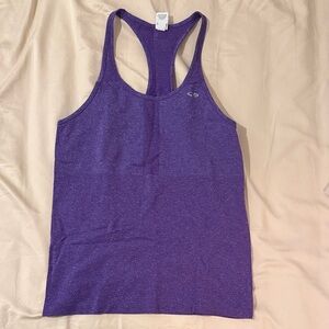 Champion Purple Racerback Tank Top